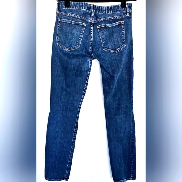 GAP 1969 Always Skinny 28 Long  Dark Blue  Low Rise  Denim - Picture 2 of 9